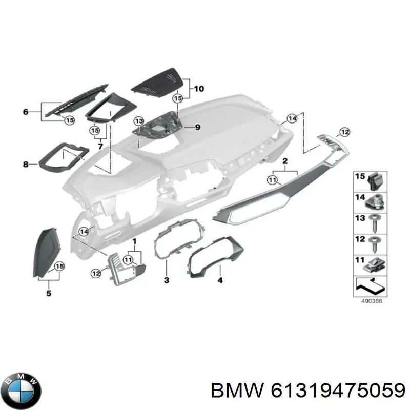  BMW 61319475059 цена, от 171.36 USD