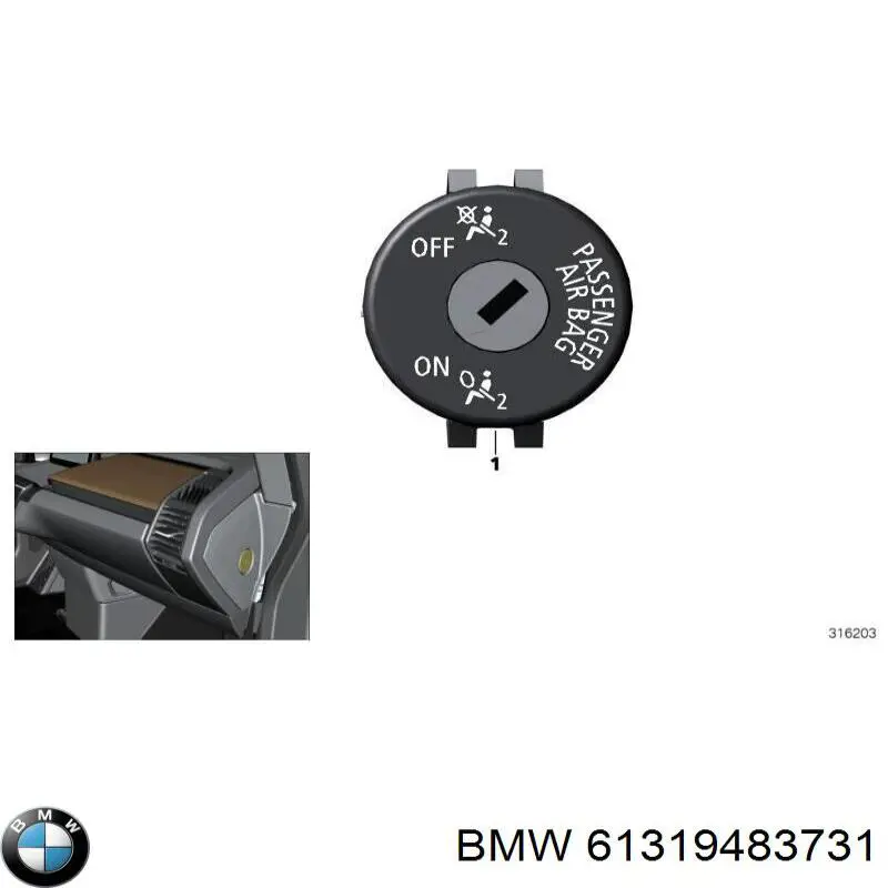  61319483731 BMW