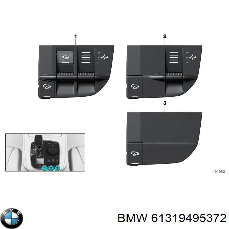 61319495372 BMW 