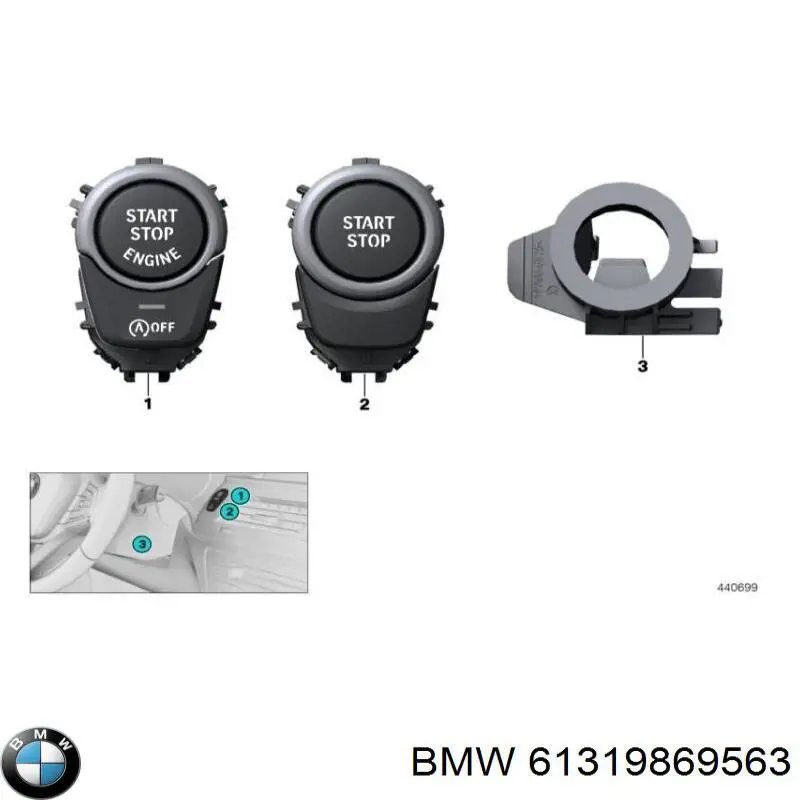 61319869563 BMW 