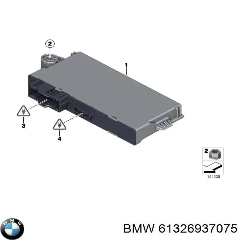 Замок зажигания, контактная группа BMW 61326937075 цена, от 31.67 USD