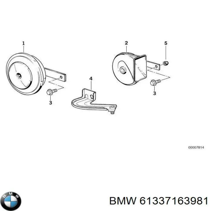 61337163981 BMW 