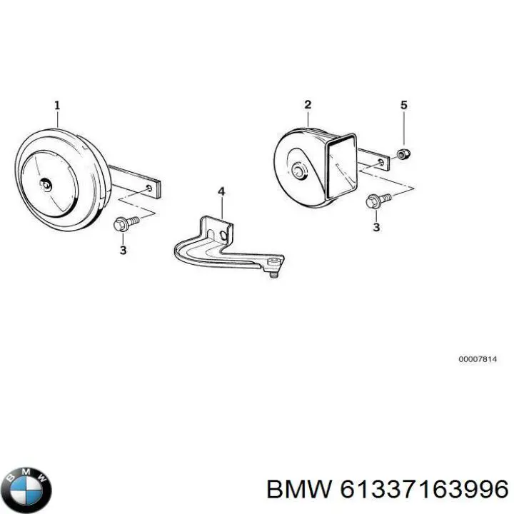  BMW 61337163996 цена, от 75.45 USD