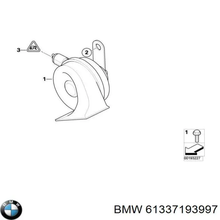 61331490223 BMW Клаксон