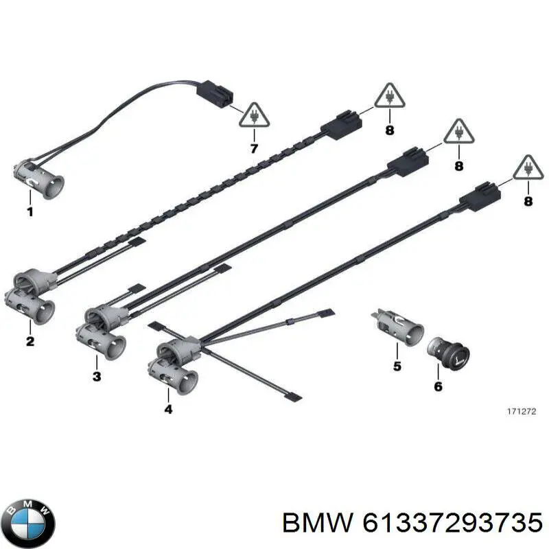Купить 61337293735 BMW Сигнал звуковой (клаксон)