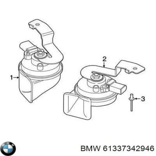 61337342946 BMW 