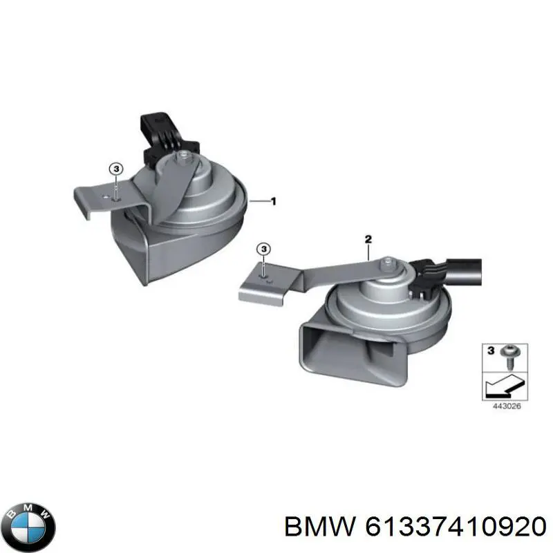 61337410920 BMW 