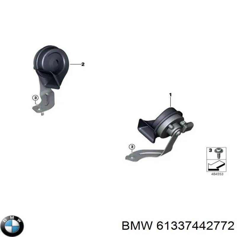 61337442772 BMW 
