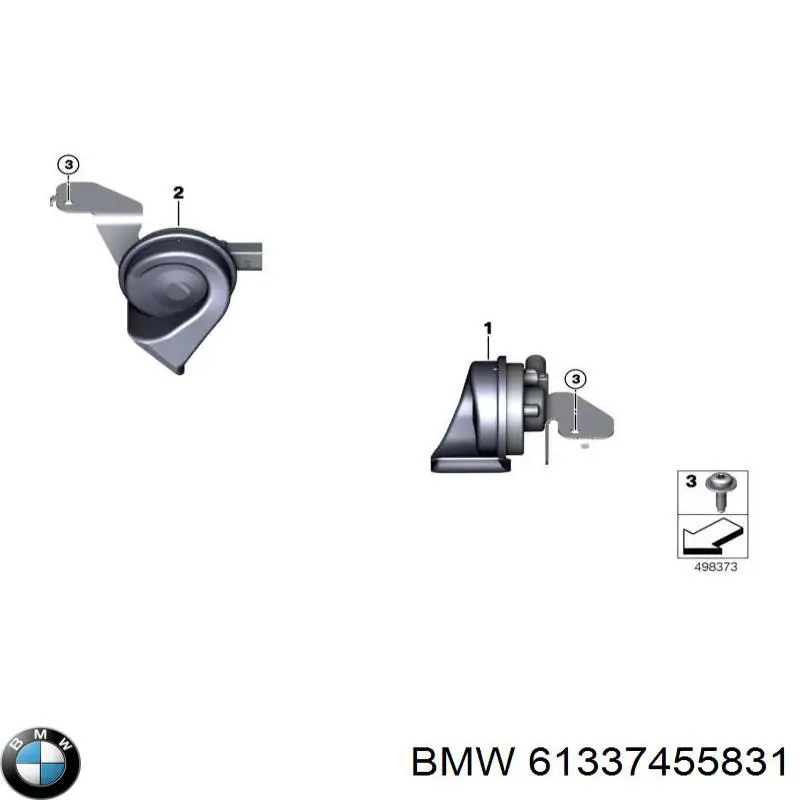 61337455831 BMW 