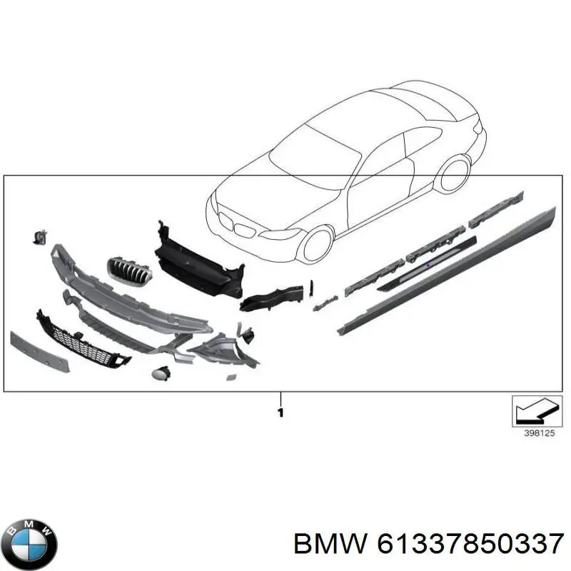  BMW 61337850337 цена, от 20.27 USD