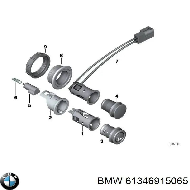 61346915065 BMW 