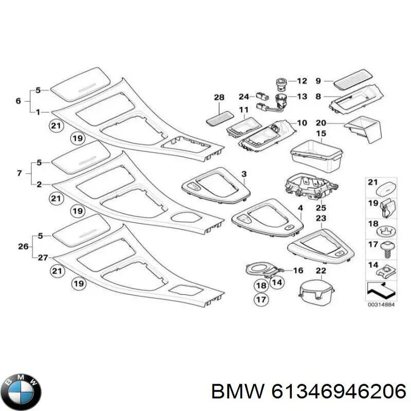 61346946206 BMW 