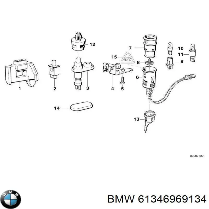 Прикуриватель 7006136 Autotechteile
