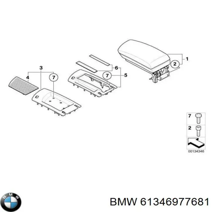  BMW 61346977681 цена, от 9.40 USD