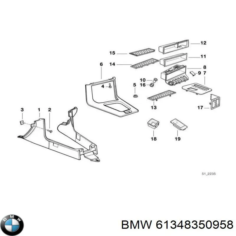 61348350958 BMW 