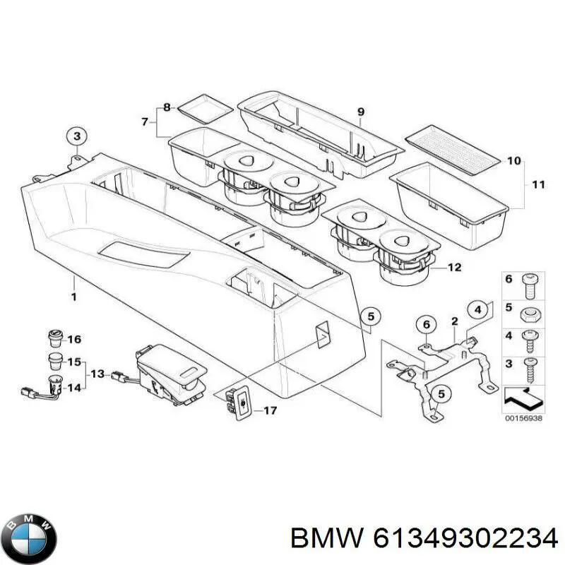  61349302234 BMW