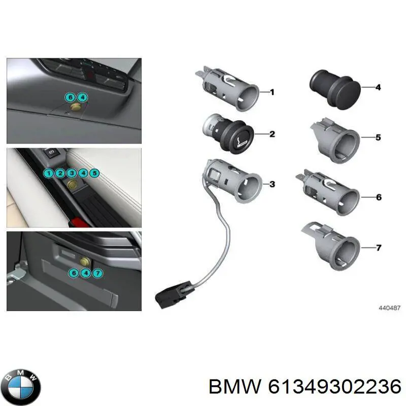 61349302236 BMW 