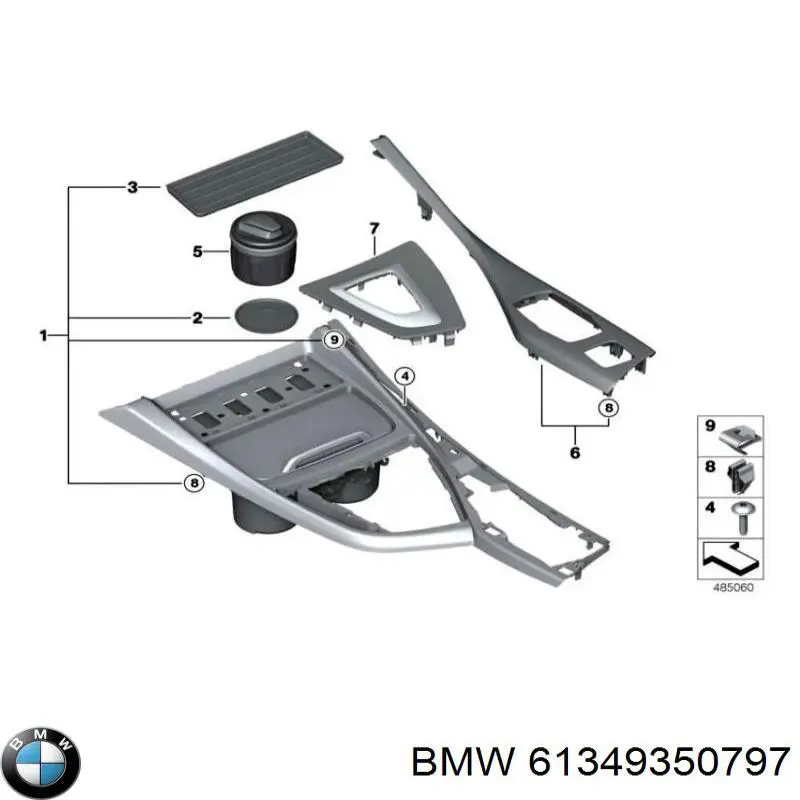 Купить 61349350797 BMW 
