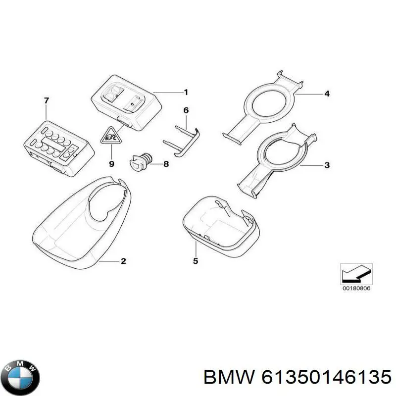  61350142224 BMW