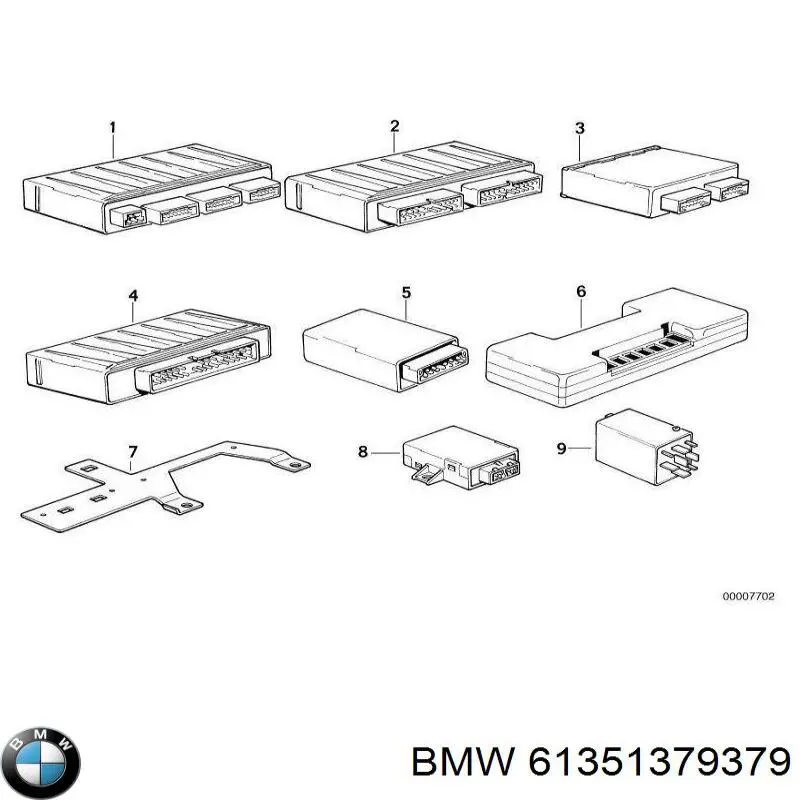 Unidade de conforto para BMW 7  E32