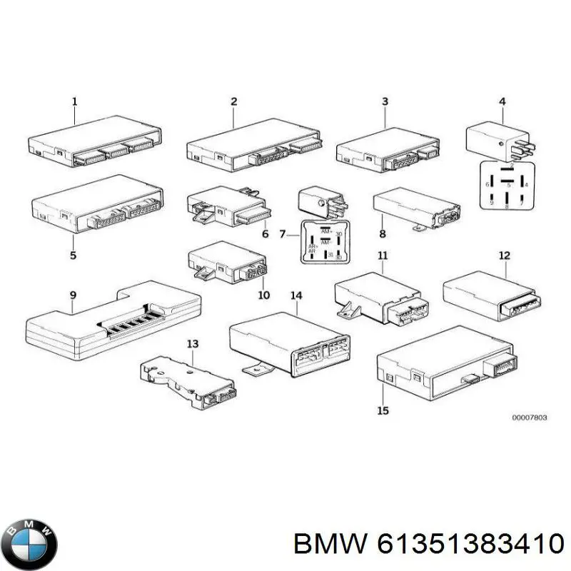 61351383410 BMW 