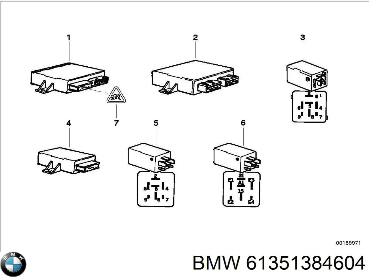  61358360100 BMW