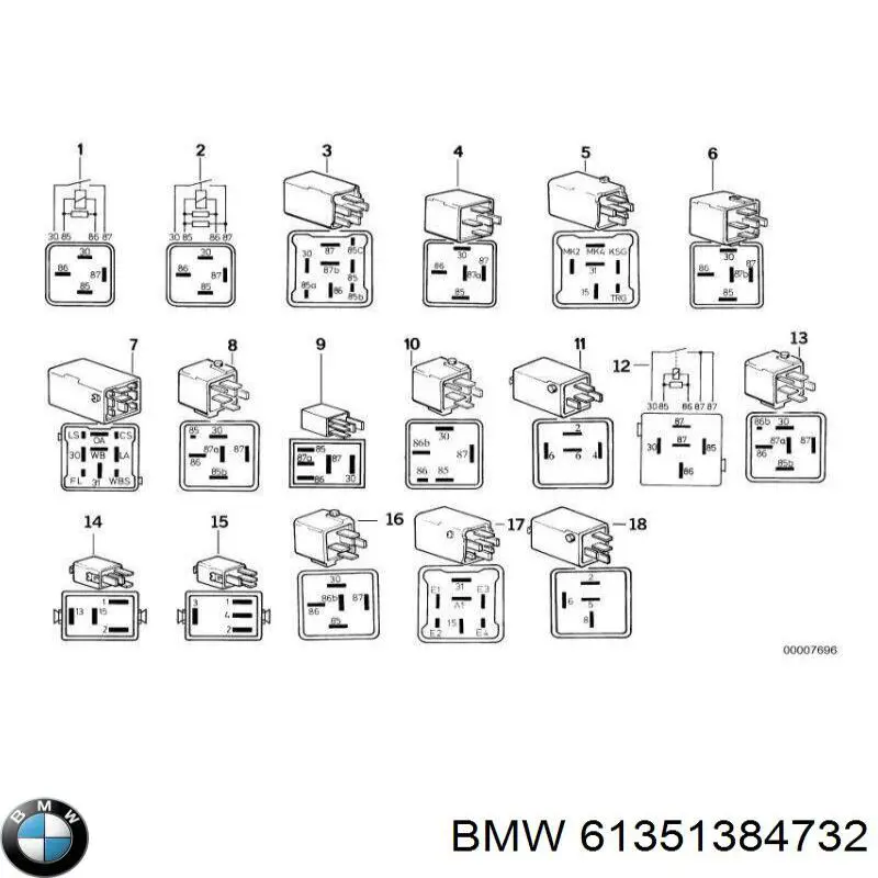 61351384732 BMW 