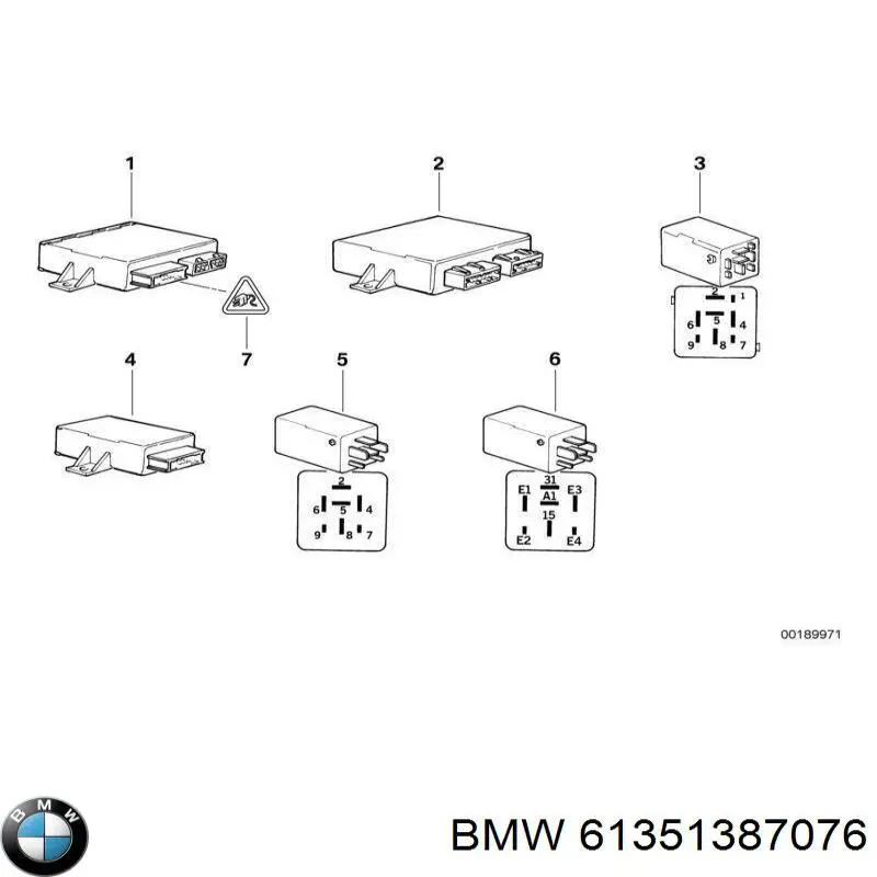 61351387076 BMW 