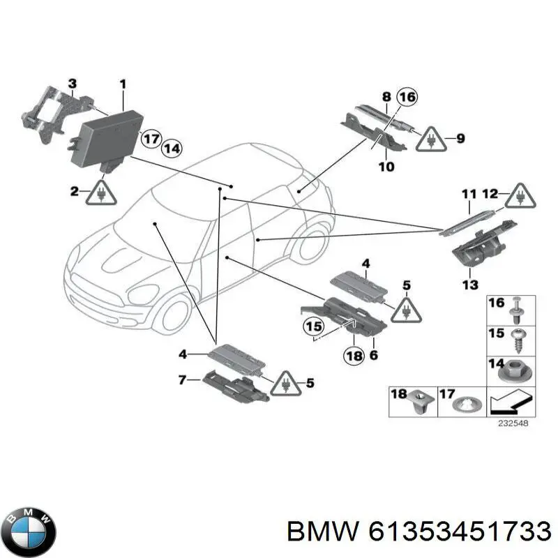 61353451733 BMW 