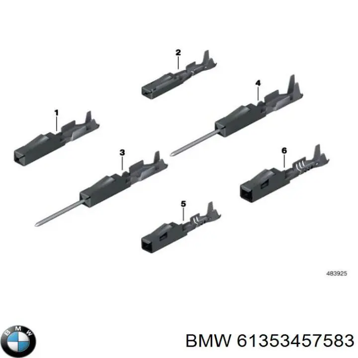  BMW 61353457583 цена, от 417.23 USD