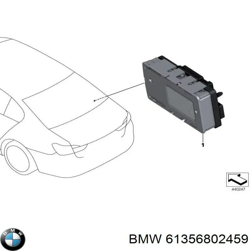  BMW 61358795477 цена, от 76.02 USD