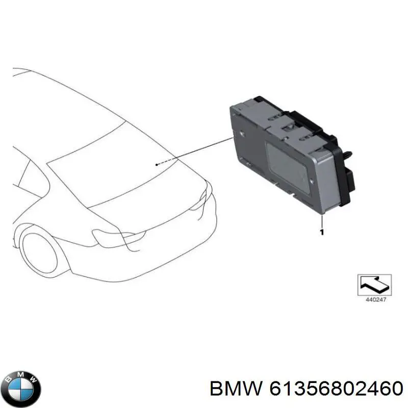  61356802460 BMW