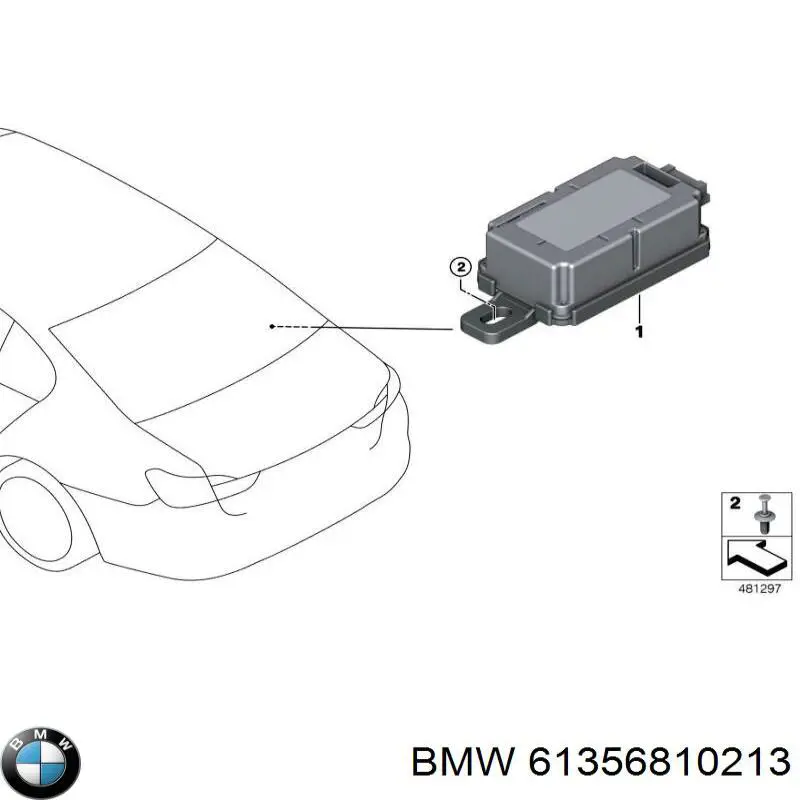 61356810213 BMW 