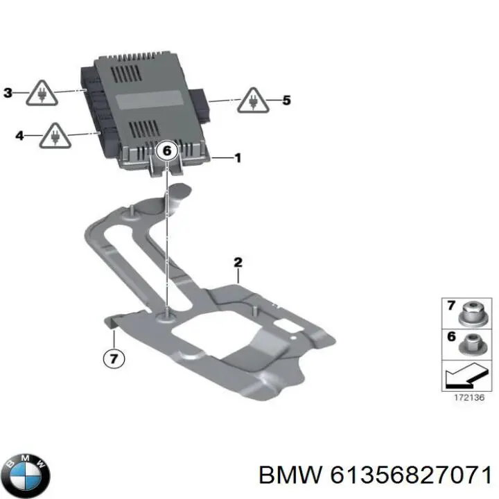 61356827071 BMW 