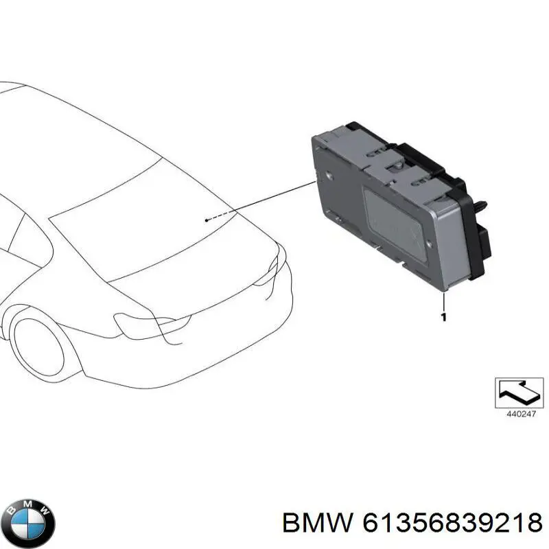 61356839218 BMW 