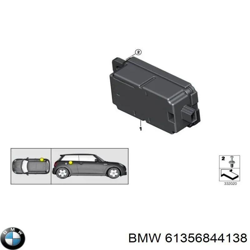 61356844138 BMW 