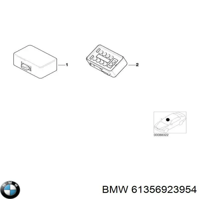  61356923954 BMW