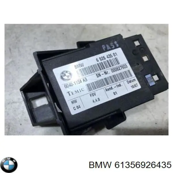 61356926435 BMW 