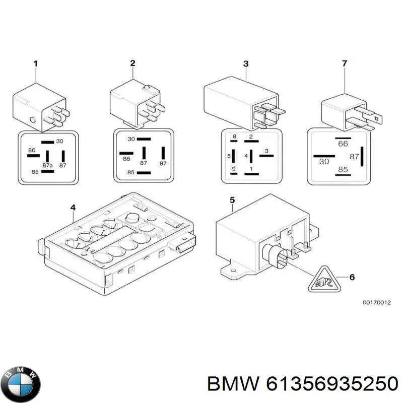  61356935250 BMW