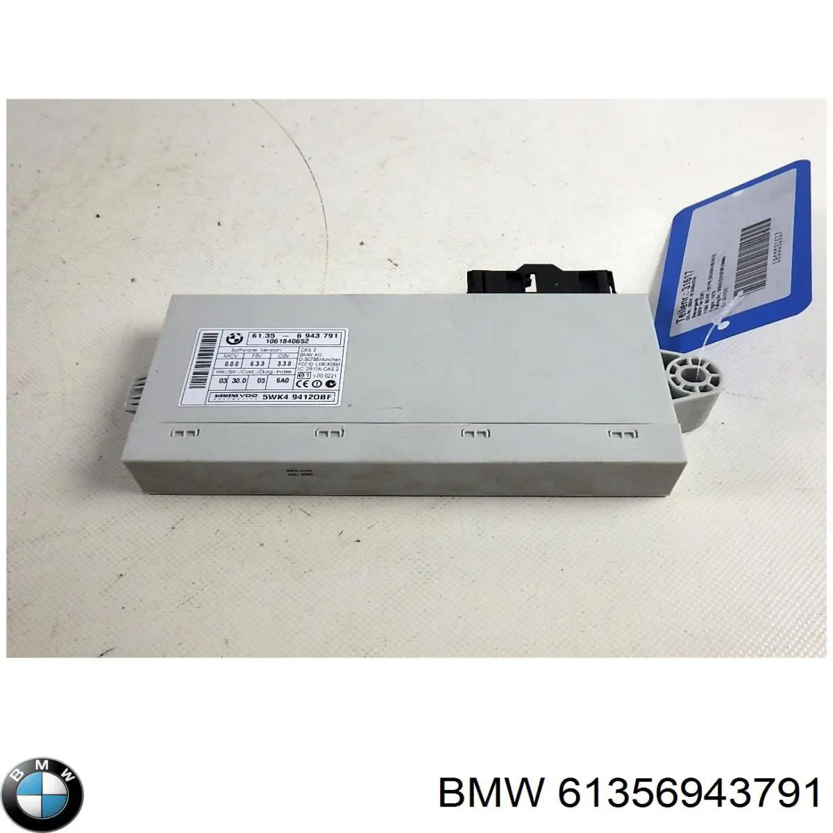 Модуль управления иммобилайзера (ЭБУ) BMW 61356943791 цена, от 28.22 USD
