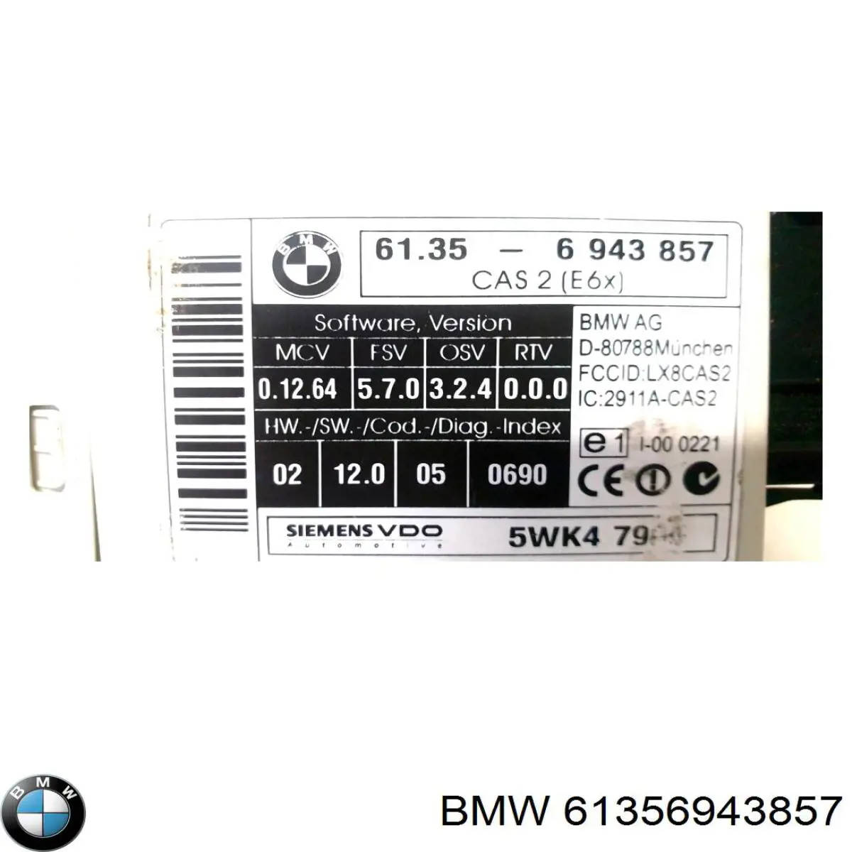 Блок комфорта BMW 61356943857 цена, от 15.25 USD
