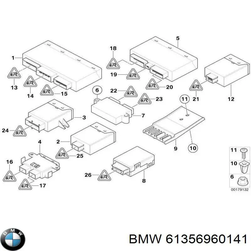 61356960141 BMW 