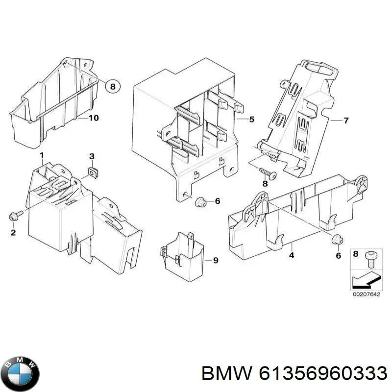  BMW 61356960333 цена, от 3.80 USD