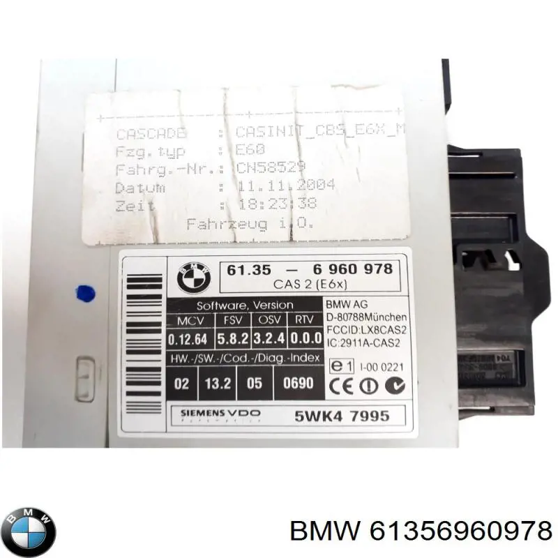 Блок комфорта BMW 61356960978 цена, от 15.24 USD