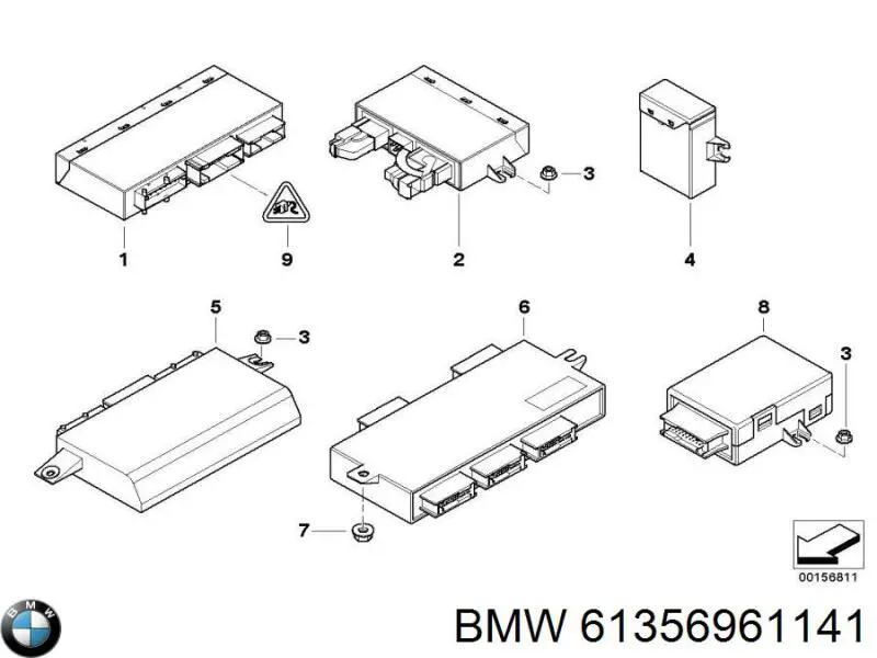 61356961141 BMW 