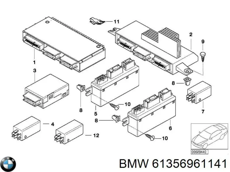 Купить 61356961141 BMW Приборы и аппаратура диагностики