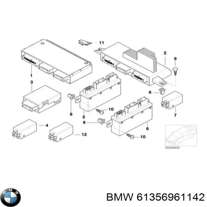 BMW 61356961142 цена, от 38.01 USD