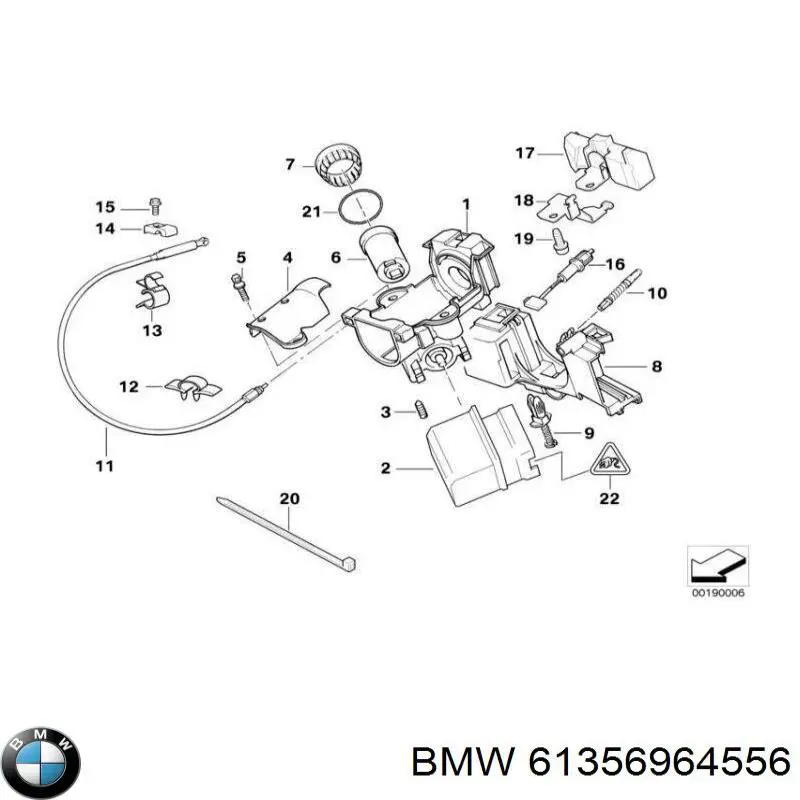 Купить 61356964556 BMW 