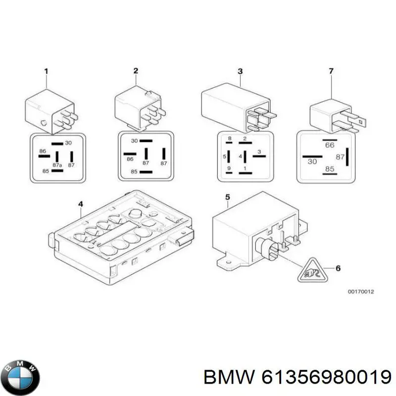  61356935249 BMW