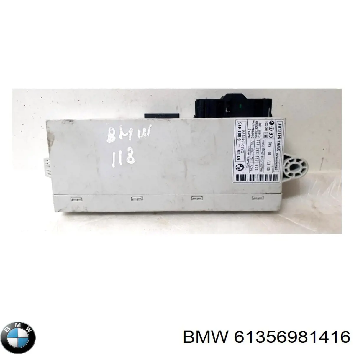 Модуль управления (ЭБУ) иммобилайзера BMW 61356943766